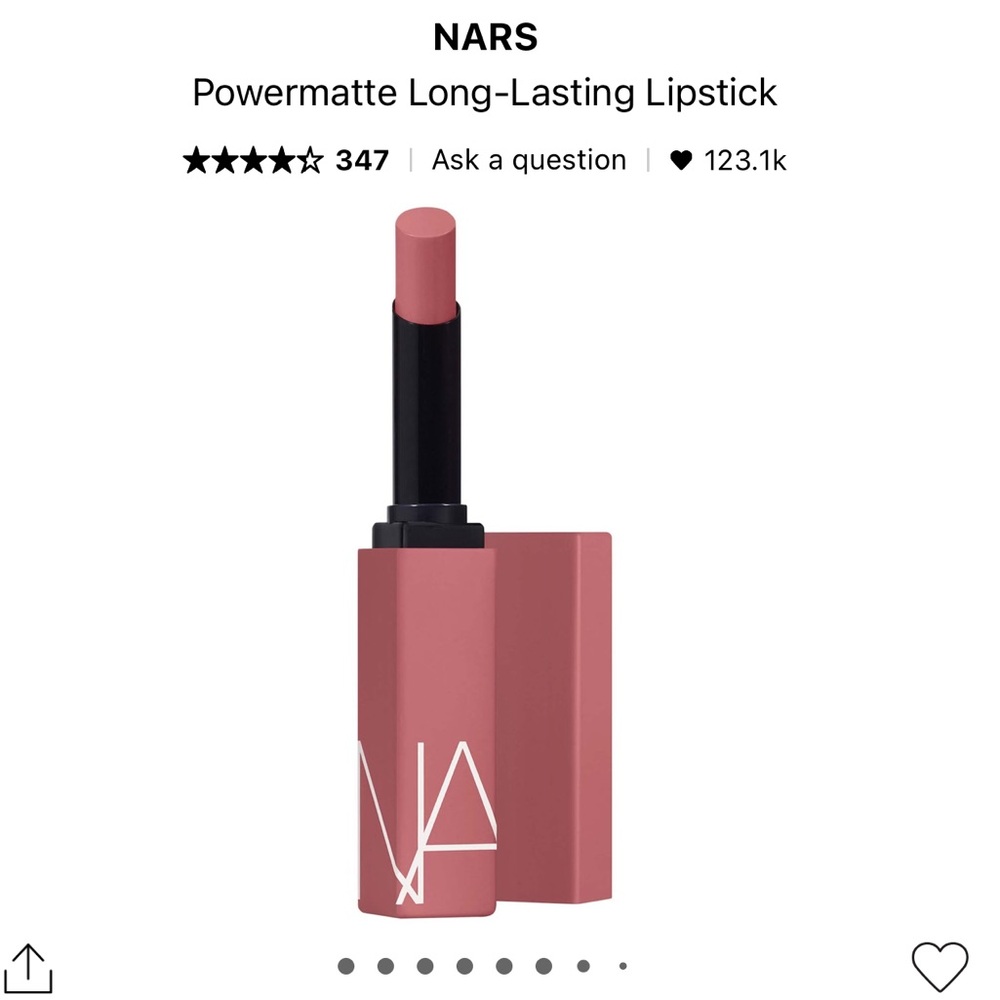 NARS Powermatte Long-Lasting Lipstick - shade American Woman